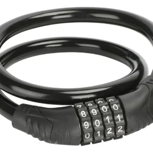 4-digit password Candado de Combinación negro/Azul/Green 180mm #Negro Calidad Premium