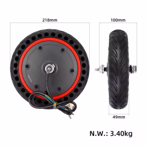 350W Motor with solid Llanta Neumática M365 and 1S